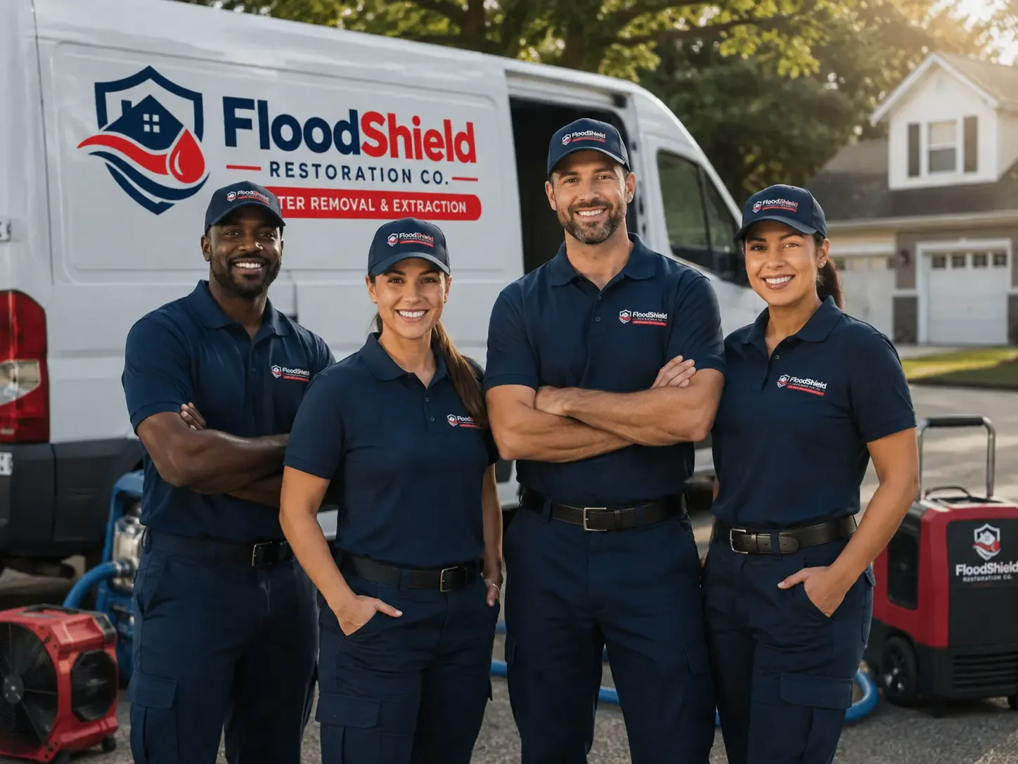Flood Damage Restoration company in Woodbine, MD